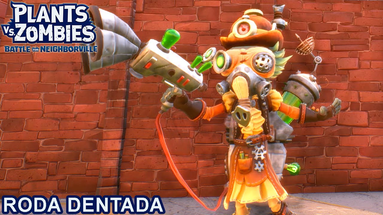 CIENTISTA de RODA DENTADA Plants vs Zombies BATTLE for NEIGHBORVILLE