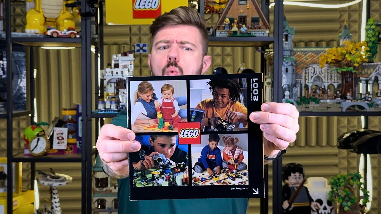 KATALOG LEGO Z ROKU 2001 😲 (SIERPIEŃ-STYCZEŃ)