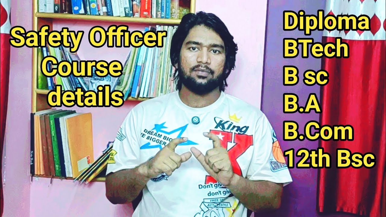 Safety officer course details ! Safety diploma ! Safety officer course ! Safety officer 