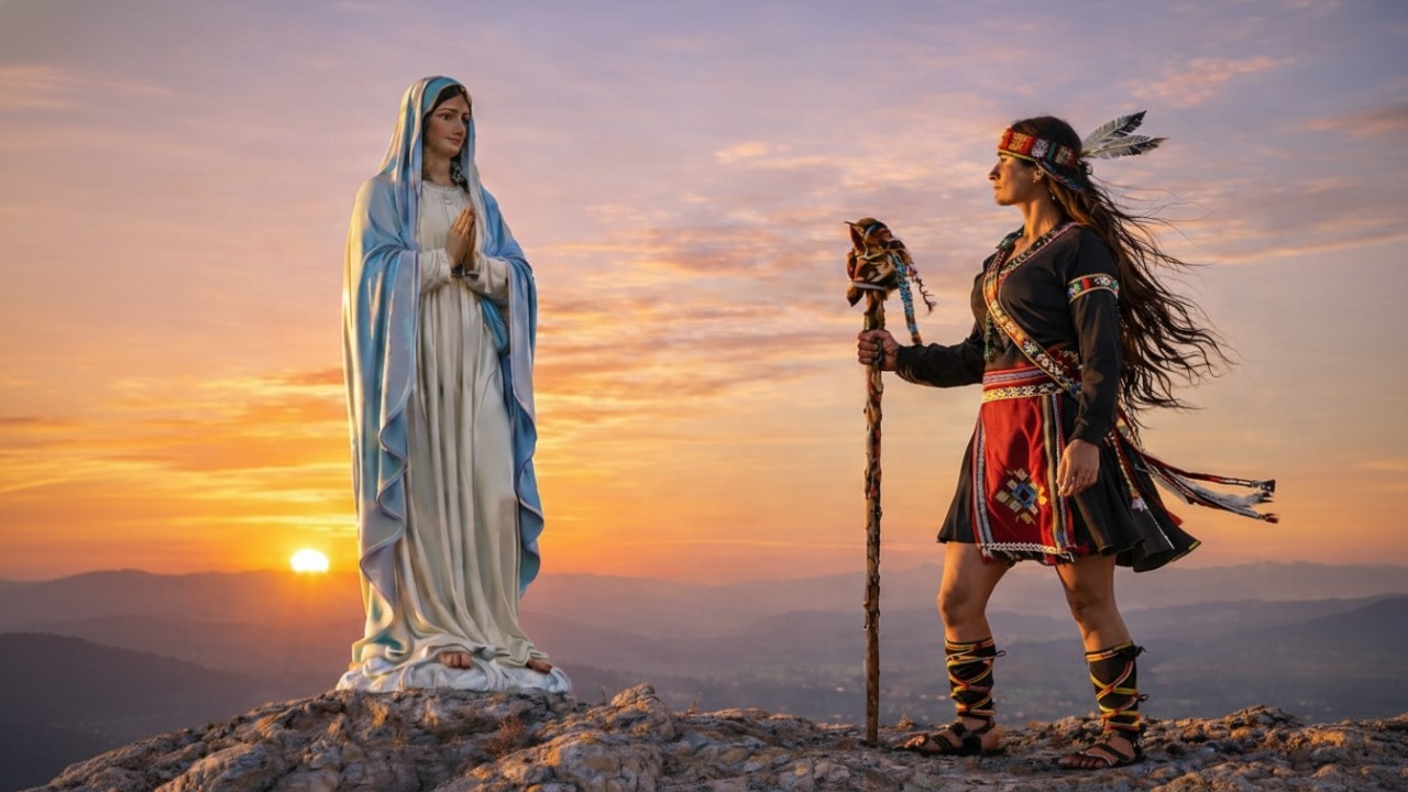 « La Vierge Marie a affronté une sorcière… et elle l’a vaincue ! » ✨