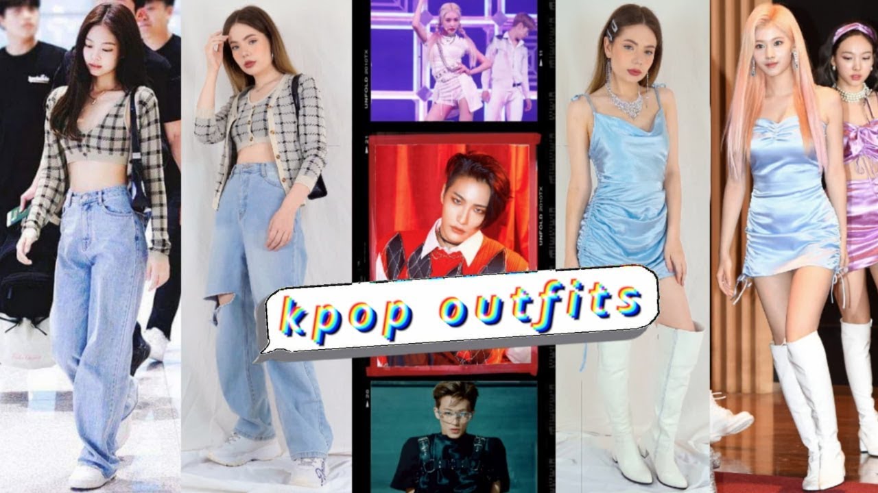 Dressing like 11 Kpop Idols! Outfits Inspired by BTS, Blackpink & More!