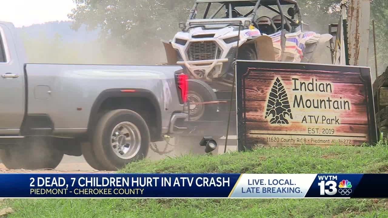 Alabama ATV park crash leaves two dead, multiple children hospitalized after collision
