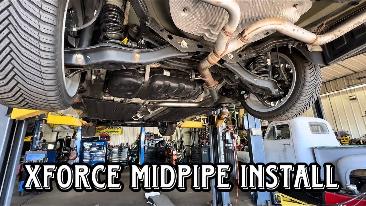 I GOT A XFORCE MIDPIPE INSTALLED ON MY KIA FORTE GT