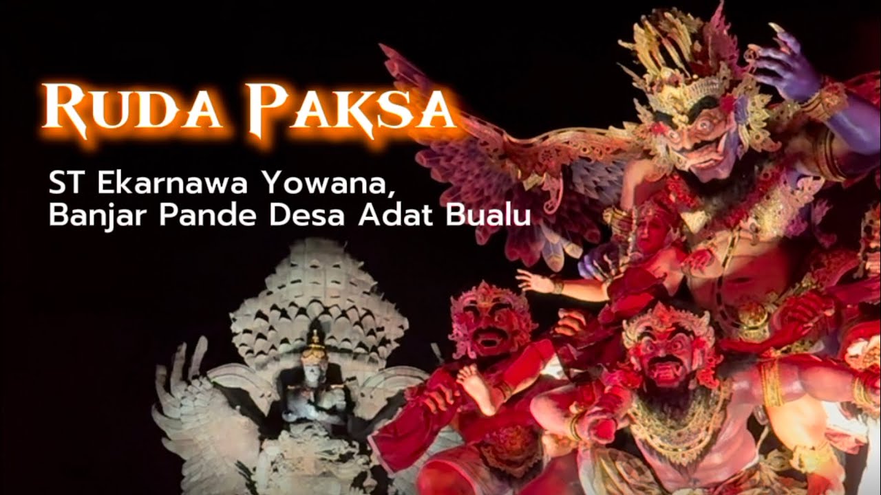 Juara I “Ruda Paksa” ST Ekarnawa Yowana, Banjar Pande, Bualu, Pada Festival Ogoh-ogoh GWK 2025