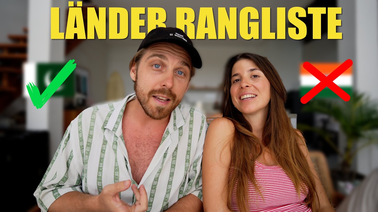 WIR RANKEN alle LÄNDER unserer REISEN l Von Hidden Gems bis zu nie wieder!