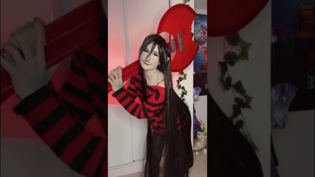 Marceline the vampire queen in Adventure Time 🖤 