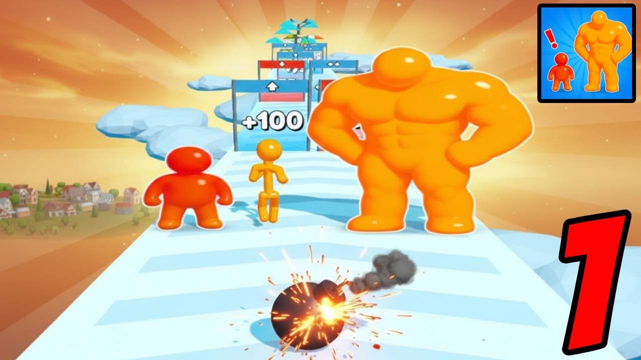 Tall Man Run - Gameplay All Levels Walkthrough Part 1 - New Update (ANdroid/ios)
