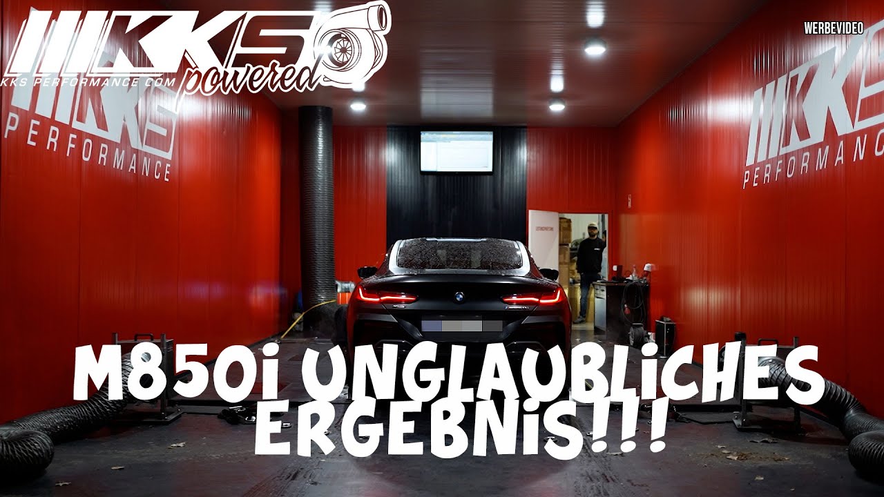BMW M850i unglaubliches Ergebnis Stage1| KKS-Performance GmbH