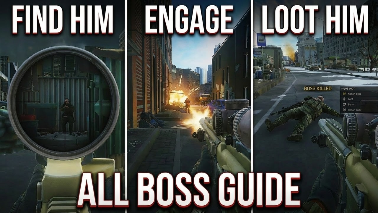 TARKOV: Streets of Tarkov | How to KILL KABAN Easily (Boss Guide)