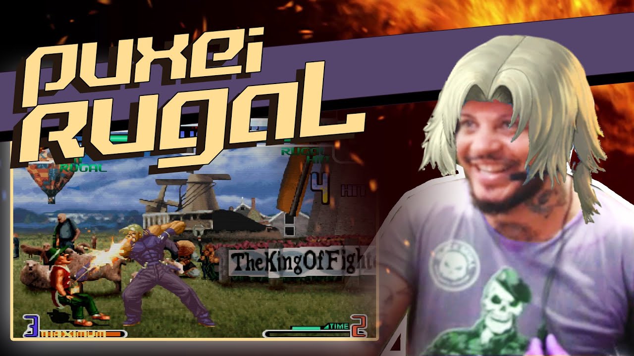 ►KOF 2002  PLUS ►A REVANCHE PEGUEI RUGAL O CARA FICOU DOIDO KKKKKKKKK
