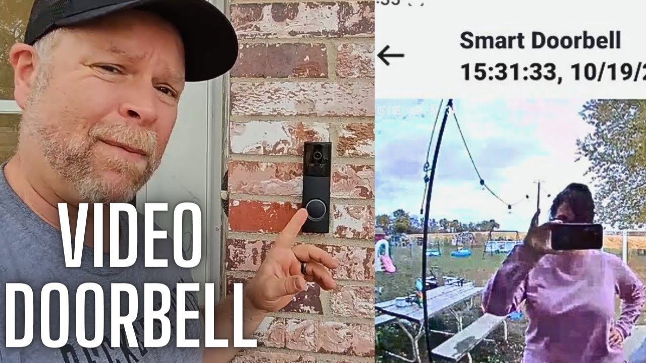 Dzees Doorbell Camera | Smart WiFi Video Doorbell with Chime