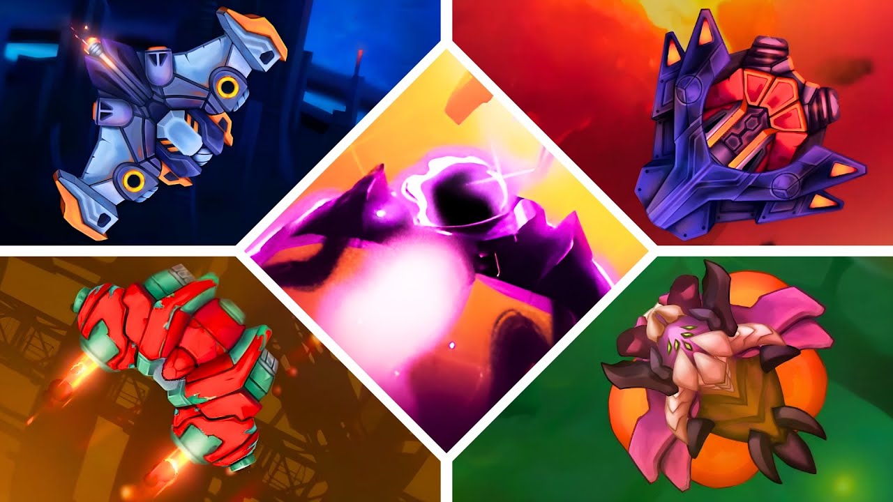 Galactic Glitch - All Bosses + Ending