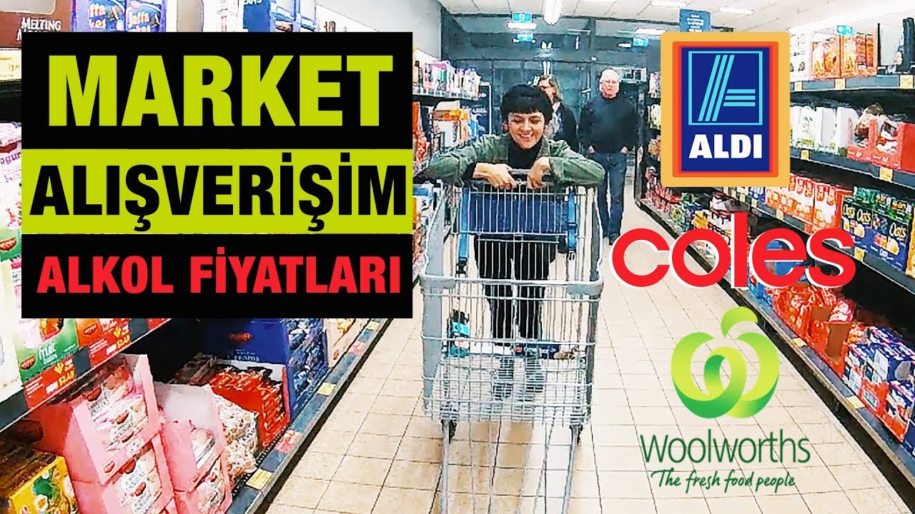 Avustralya Market Alışverişi | Alkol Fiyatları | Avustralya'da Yaşam