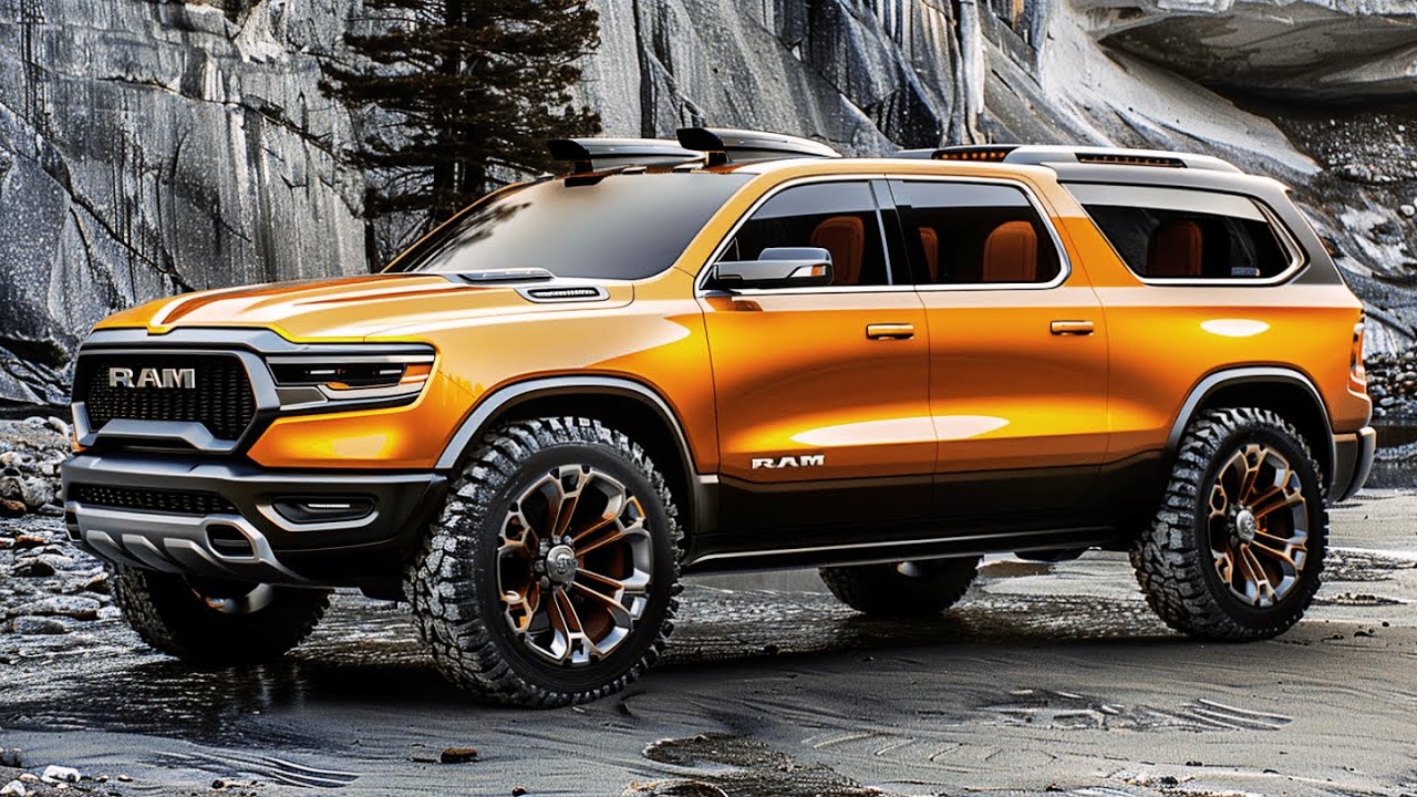 Pierwszy pełnowymiarowy SUV Ram jest tutaj-SUV 2025 RAM!