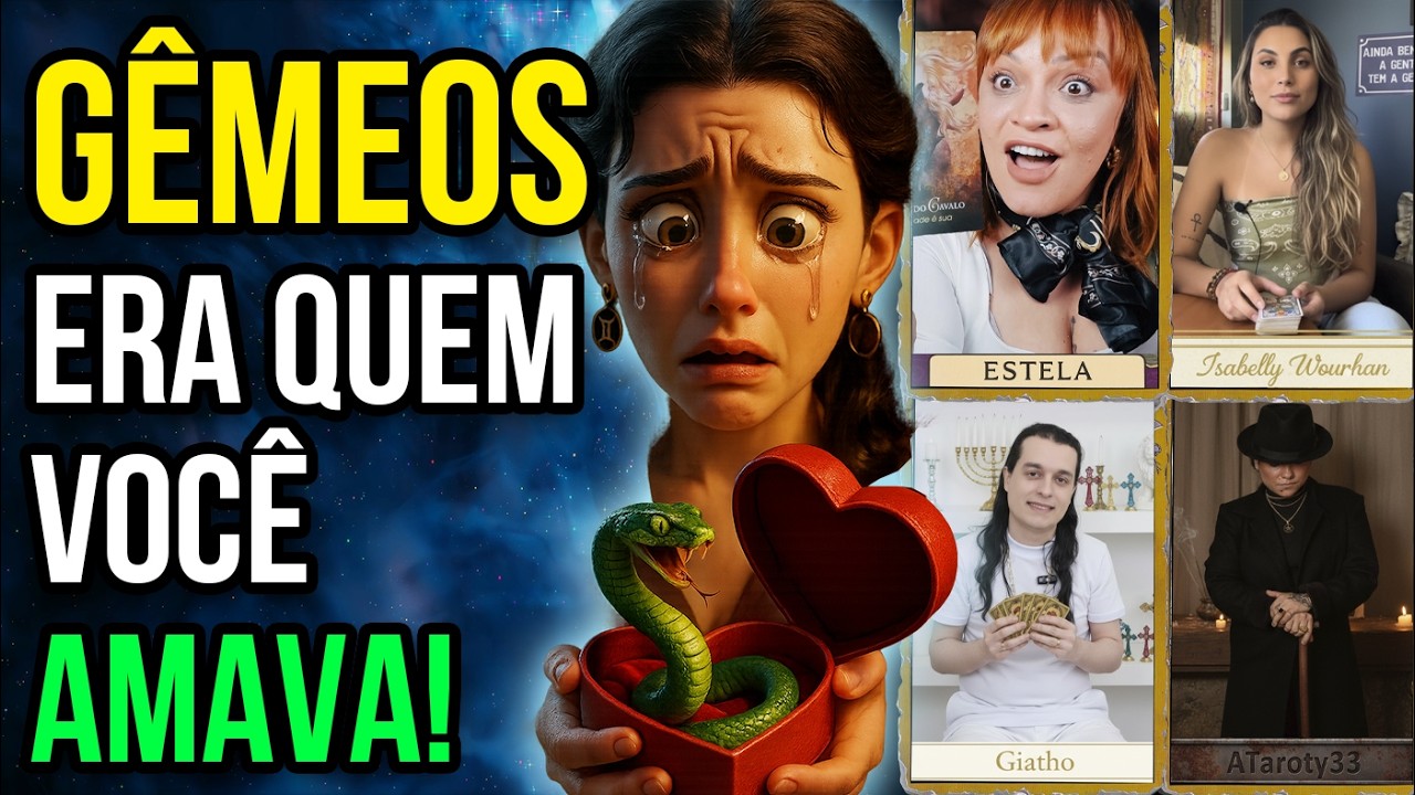 ♊️ GÊMEOS: 4 TARÓLOGOS CONFIRMAM! A 