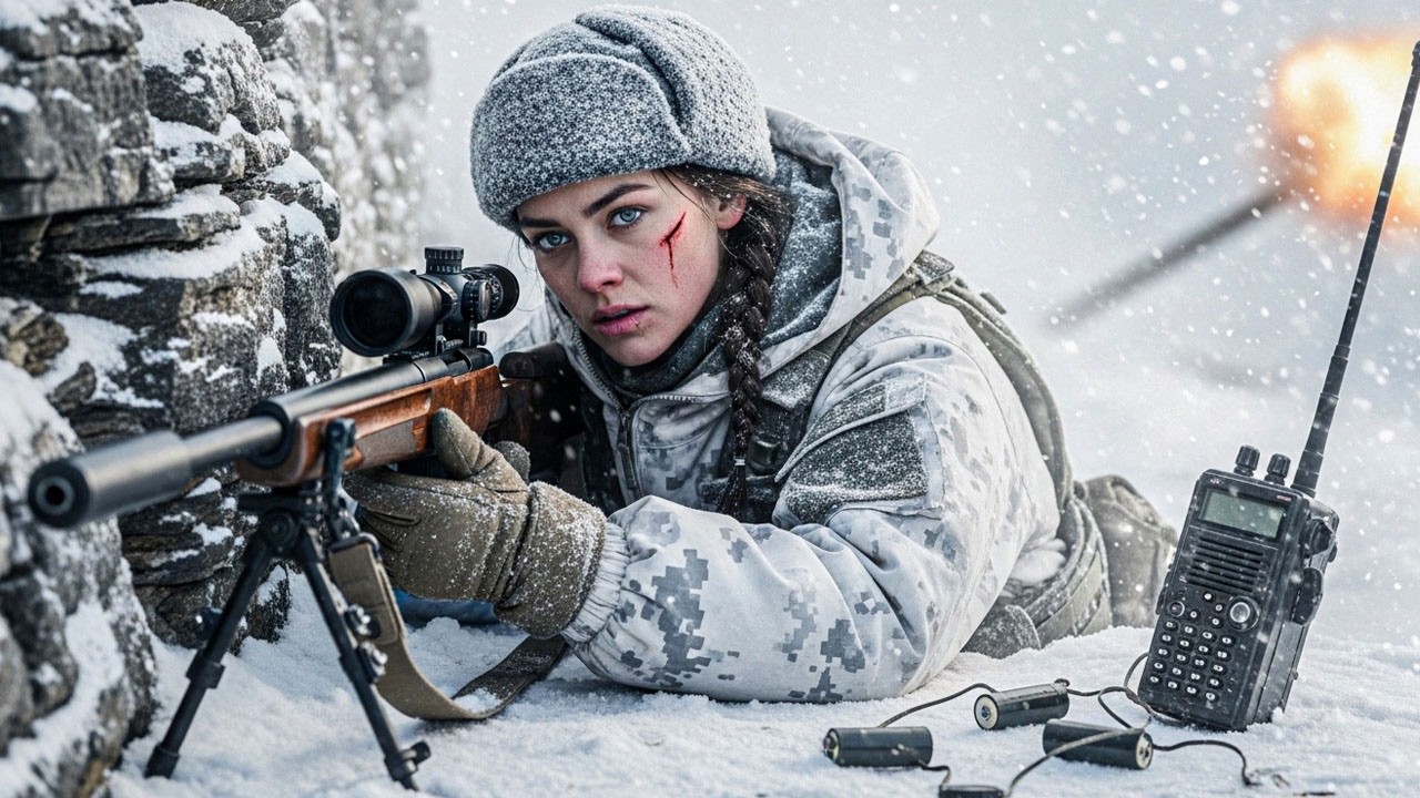 She’s Dead! Radio Silence — Until the Ghost Sniper Emerged to Save the Trapped Platoon