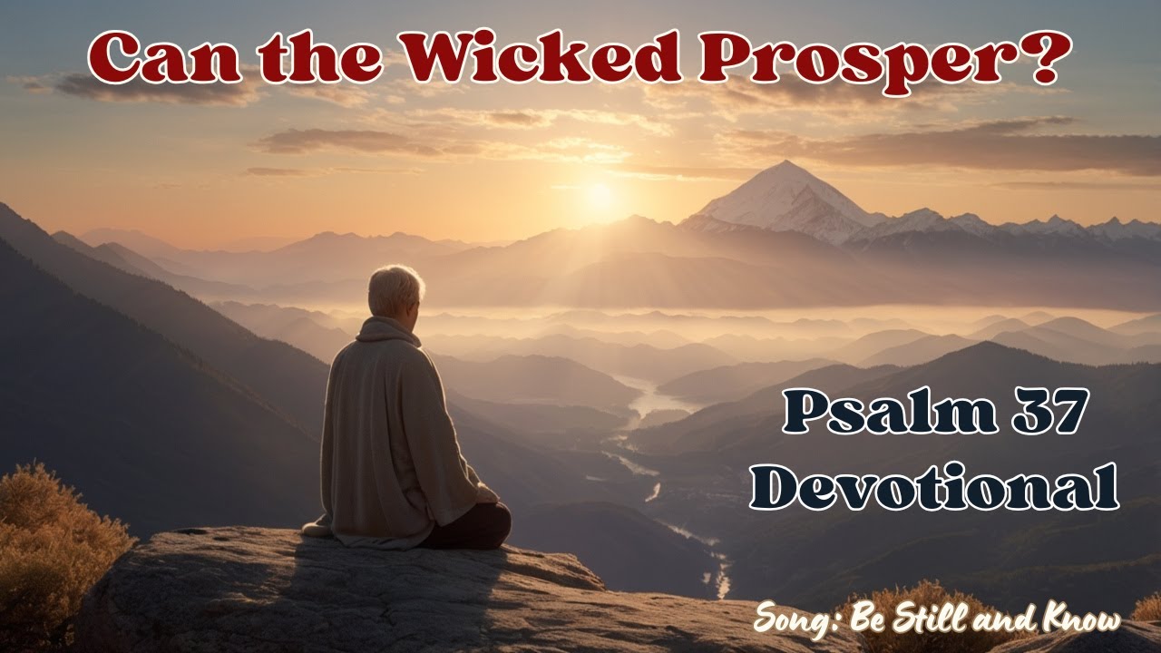 Can the wicked prosper? Psalm 37  Devotional