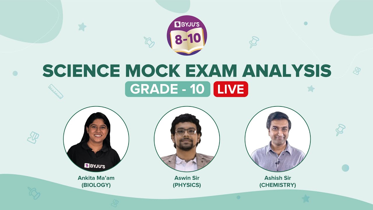 CBSE Class 10 Science Mock Exam Paper Analysis | CBSE Science Mock Test | CBSE Board Exams | BYJU'S
