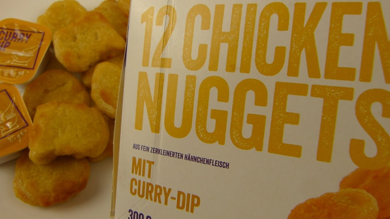 Lidl - 12 Chicken Nuggets & Curry Dip