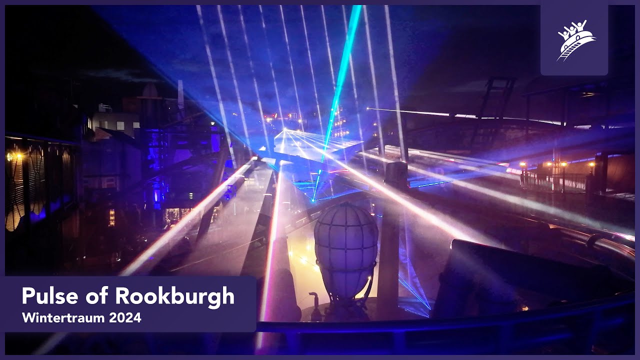 Pulse of Rookburgh Laser Show at Phantasialand Wintertraum (2024)