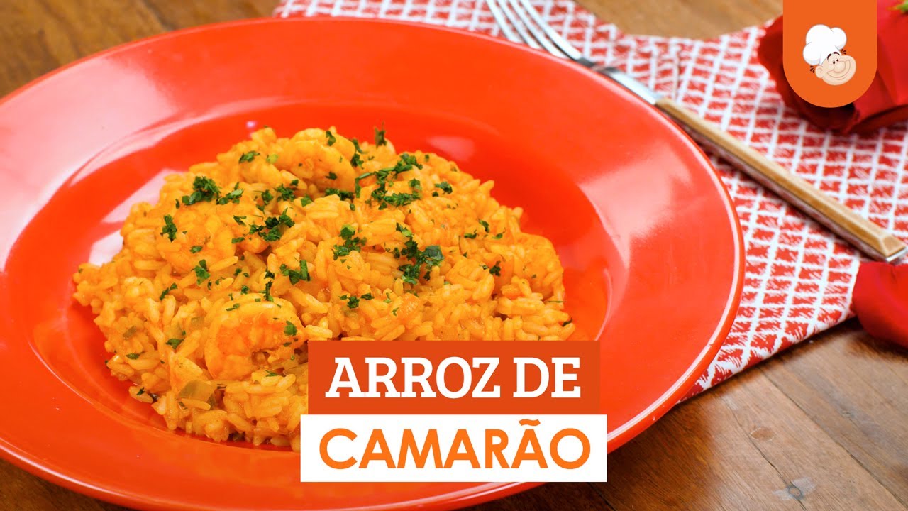 Arroz de camarão — Receitas TudoGostoso