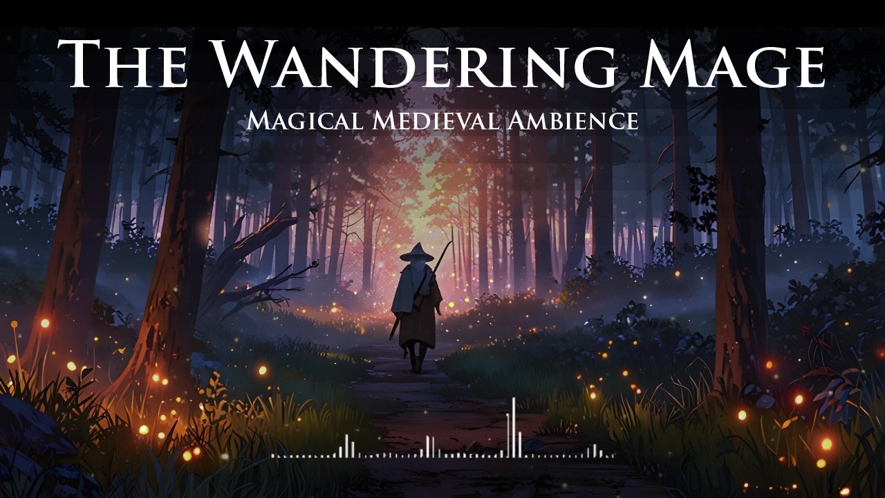 Gandalf the Grey walking a forest | Fantasy Medieval Music Magical Melodies