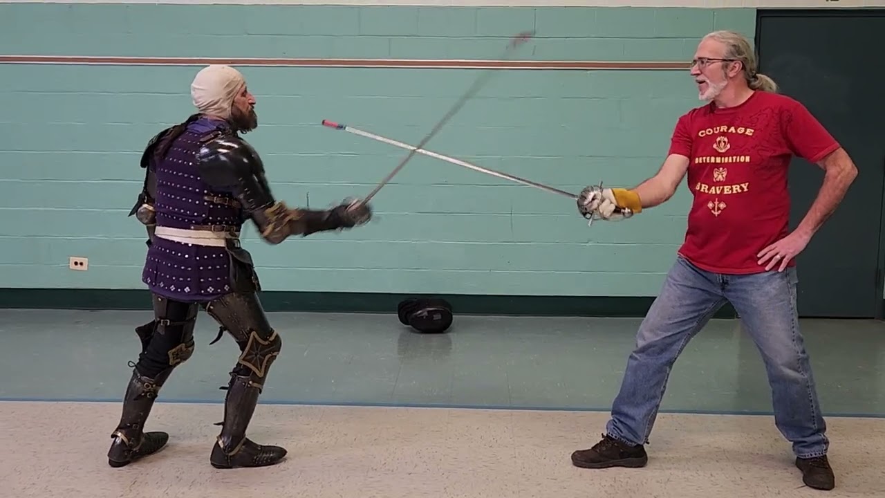 Eik learns the first bind, from Sensei Darksbane