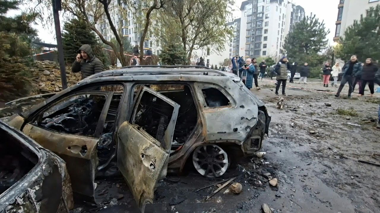 Ukraine: frappes de drones sur Kiev | AFP Images