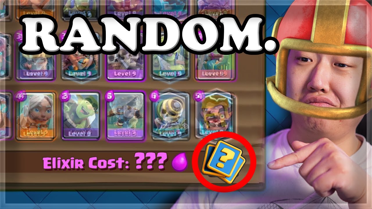WINNING with ONLY RANDOM DECKS❓