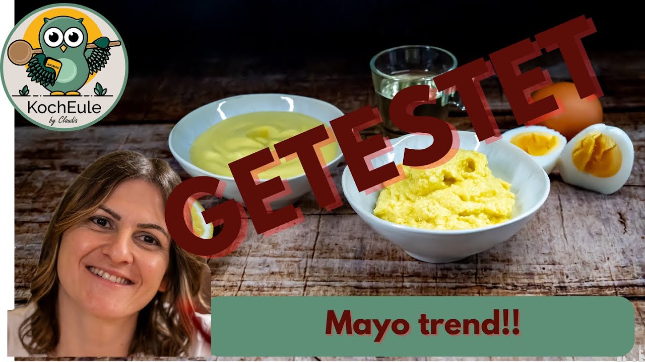 Mayonnaise ohne rohe Eier | zwei Varianten in nur wenigen Minuten | Thermomix® TM6 TM5
