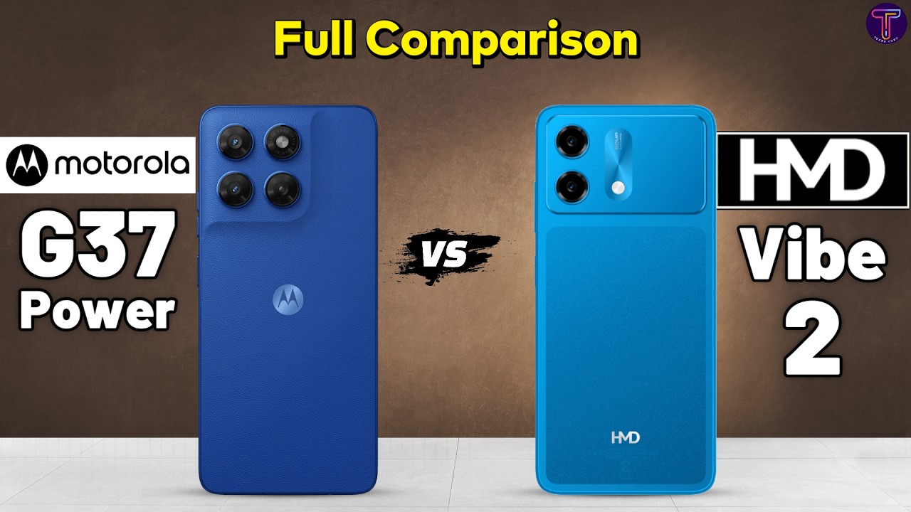 Moto G37 Power vs HMD Vibe 2 : Full Comparison 🤔❓
