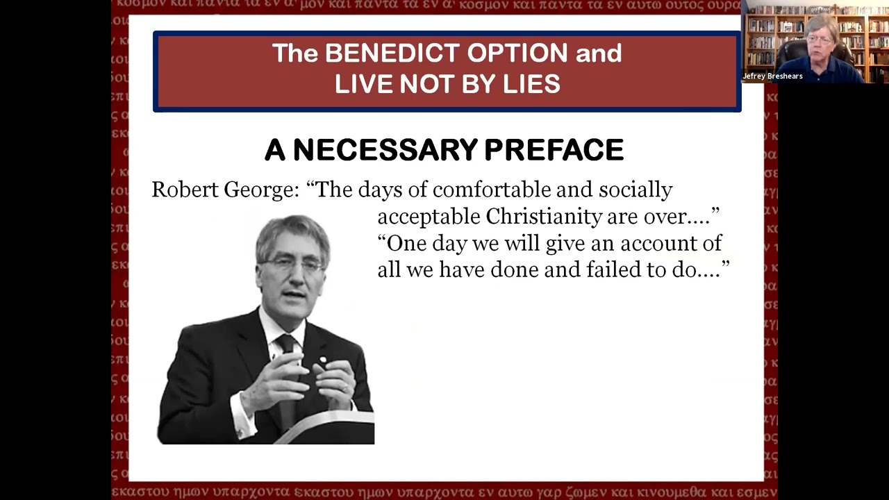 Live Not By Lies (4/4) with George Weaver