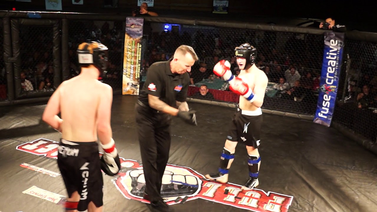 JOEL BURDETT VS CAM BRYDON 145 LB JR K1 RAGE IN THE CAGE 13