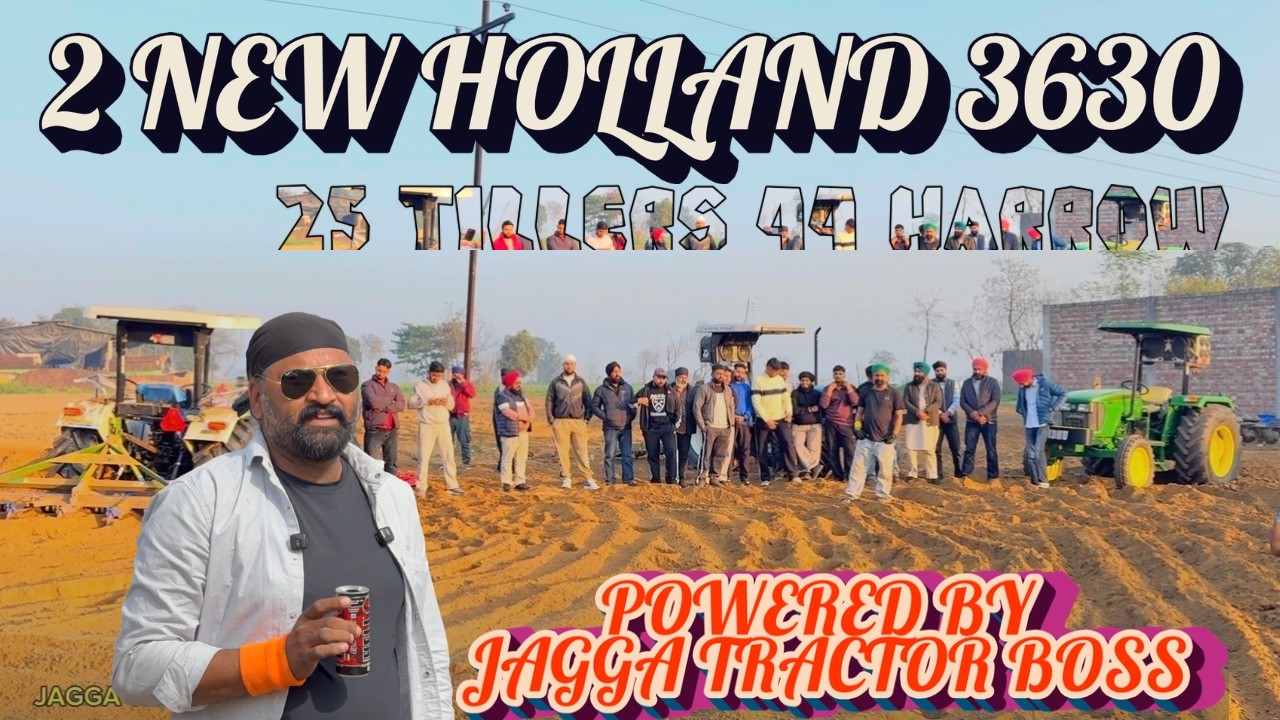 NEW HOLLAND 3630 2 WHEEL VS 4 WHEEL DRIVE / FULLY MODIFIED / POWERED BY JAGGA TRACTOR BOSS