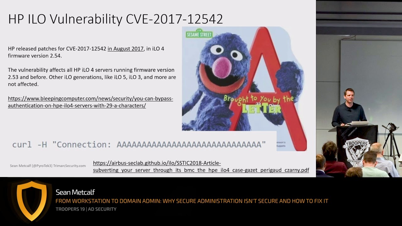 TR19: From Workstation to Domain Admin: Why Secure Administration Isn't Secure and How to Fix It