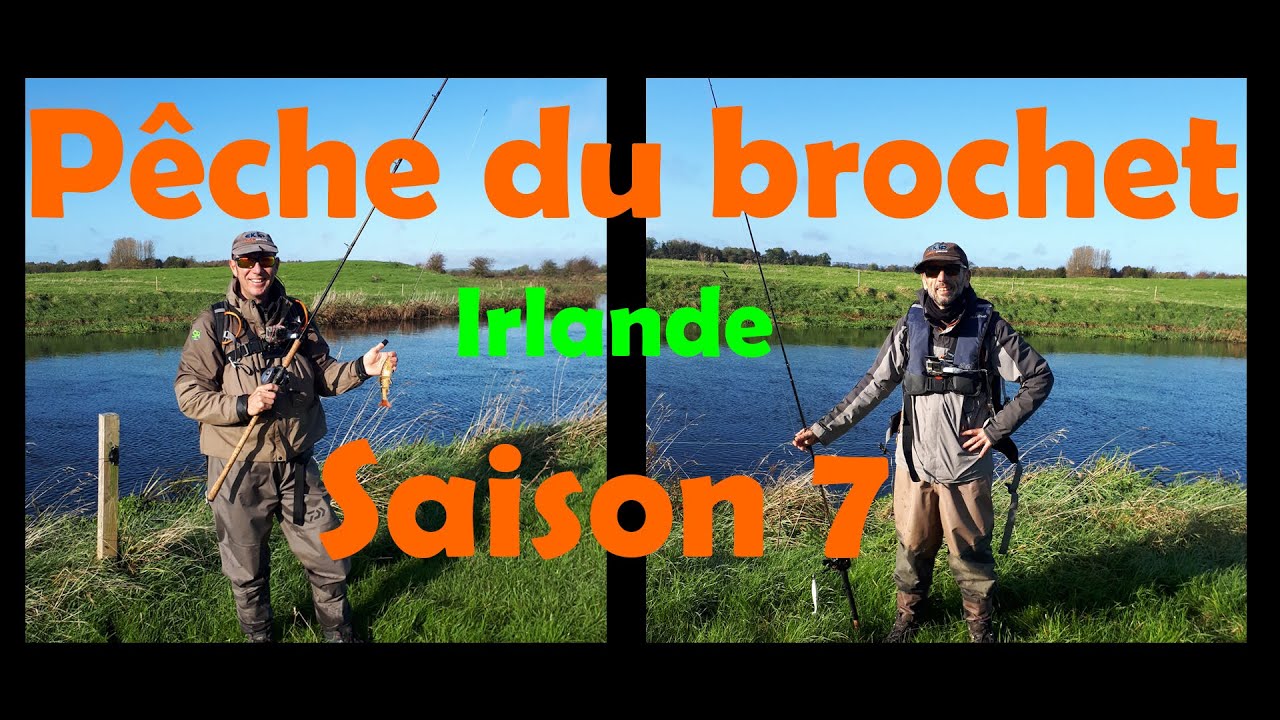 Pêche du brochet en Irlande, 1h de brochet.