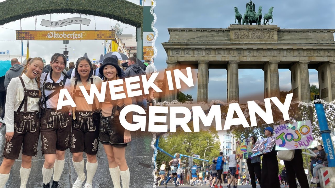 Travel With Me to Germany 🥨 | Oktoberfest, Berlin Marathon, and More