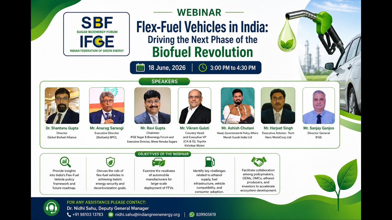 Flex-Fuel Vehicles in India Driving the Next Phase of the Biofuel Revolution
