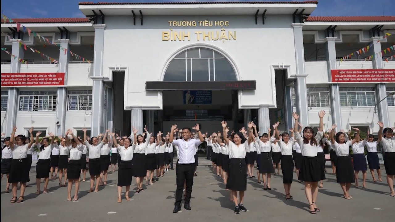 VŨ ĐIỆU CHA CHA CHA | BÀI DỰ THI CLIP THỂ DỤC GIỮA GIỜ | TẬP THỂ GV TRƯỜNG TIỂU HỌC BÌNH THUẬN