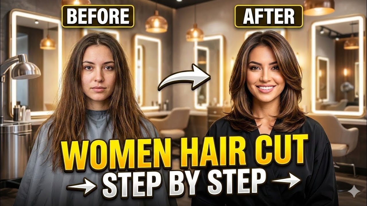 How to Do a Women's Layered Haircut: Step-by-Step Tutorial