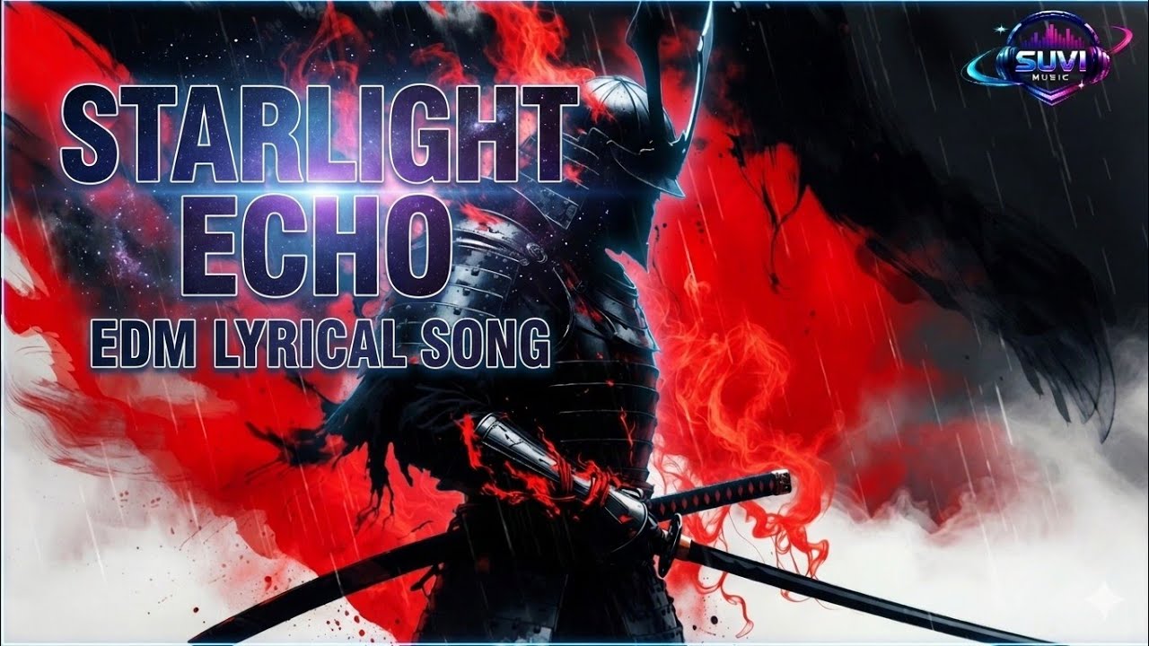 Starlight Echo ( Official lyrical song) | Emotional Edm song | Nightdrive 