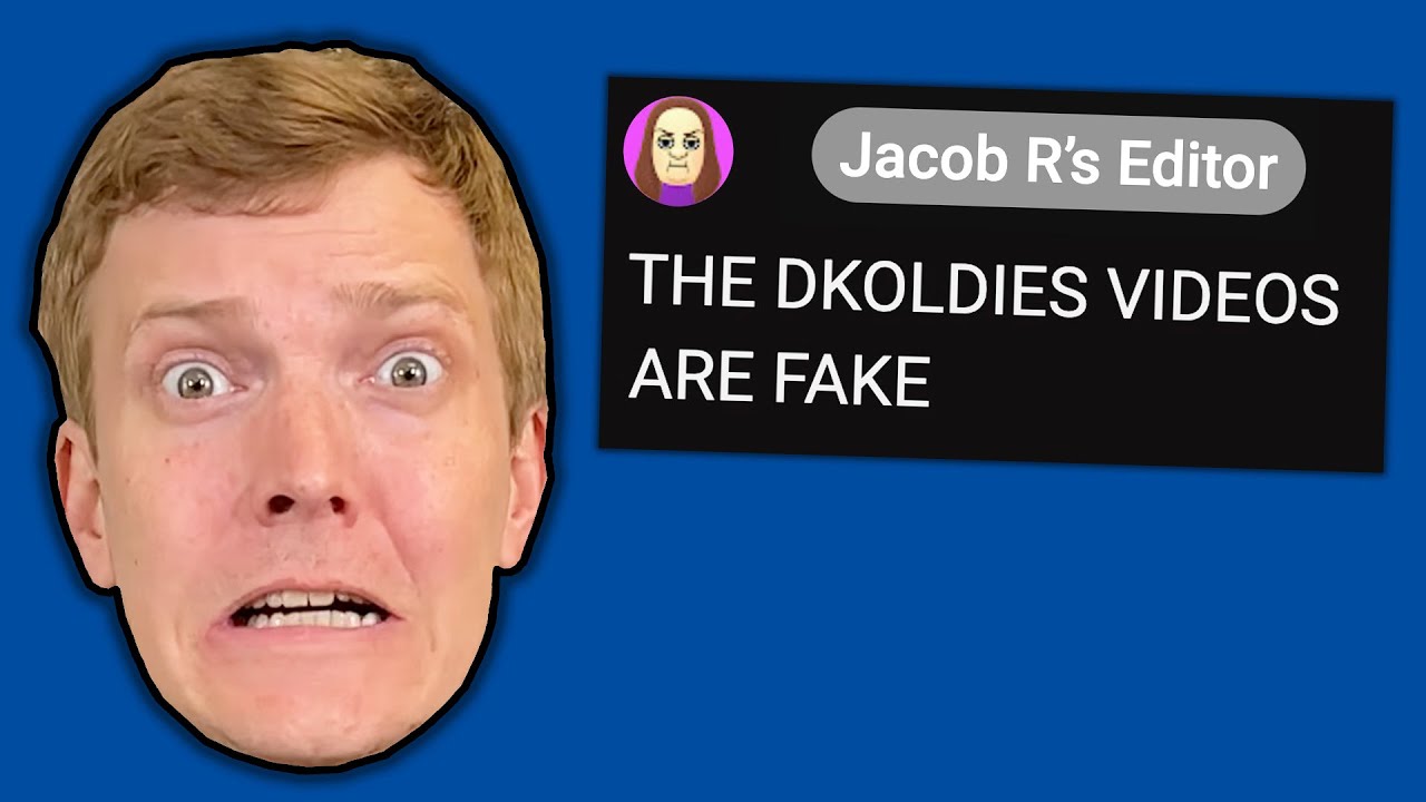 Видео DKOldies — ПОДДЕЛЬНЫЕ… Джейкоб Р. разоблачен!!