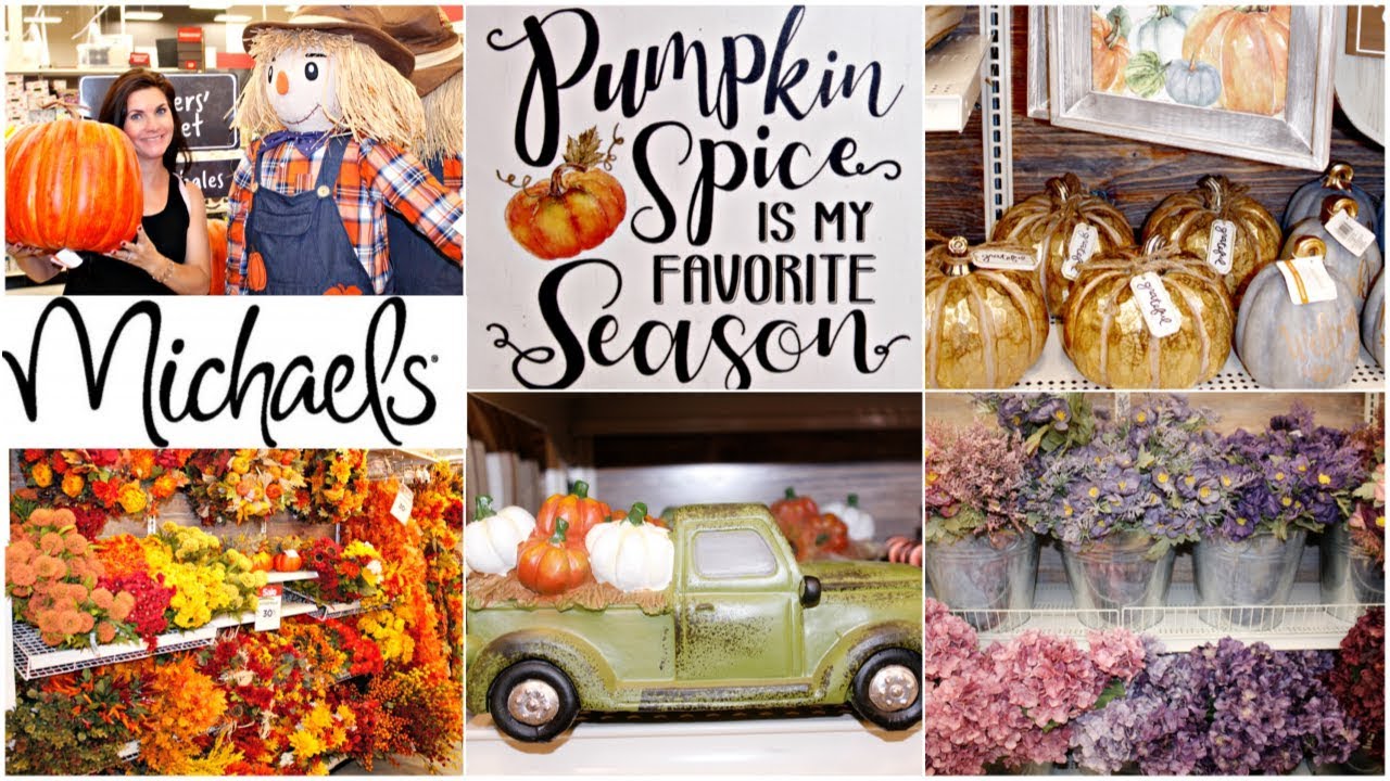 🍁MICHAEL'S  FALL DECOR 2019 SHOP WITH ME 🍁SHOPPING NEW FALL FINDS 
