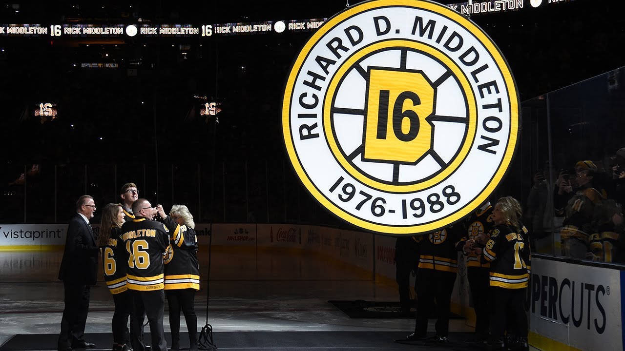 Bruins honor franchise great Rick Middleton