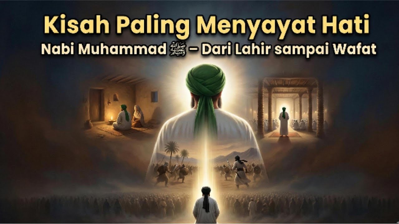 Sirah Nabawiyah Lengkap Kisah Nabi Muhammad SAW Dari Lahir Sampai Wafat