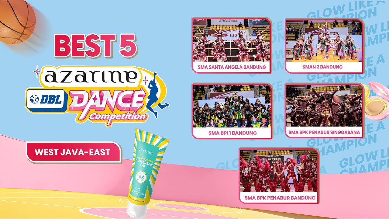 BEST 5 AZARINE DBL DANCE COMPETITION WEST JAVA