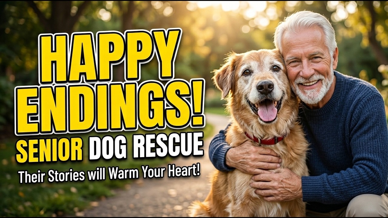Senior Dog Rescue Stories with Happy Ending