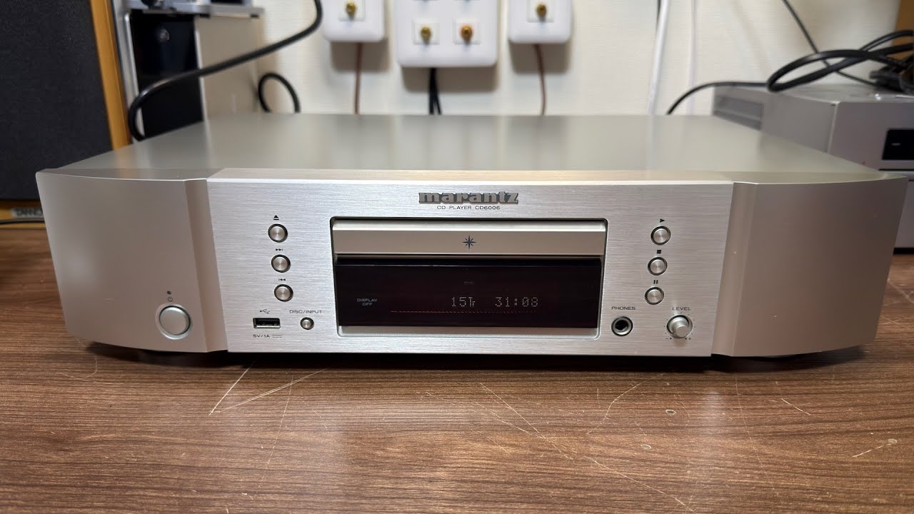 【ジャンク】読み込まないCDプレーヤー買ったんだが・・・【メンテナンス】