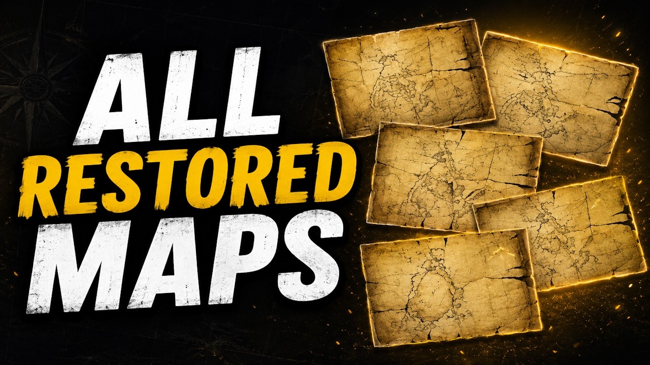 All Restored Treasure Maps Guide | Assassin's Creed Black Flag Resynced
