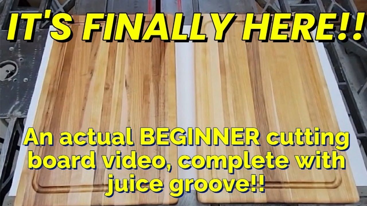 Beginner Cutting Board(s)! So easy, I made two at the same time!